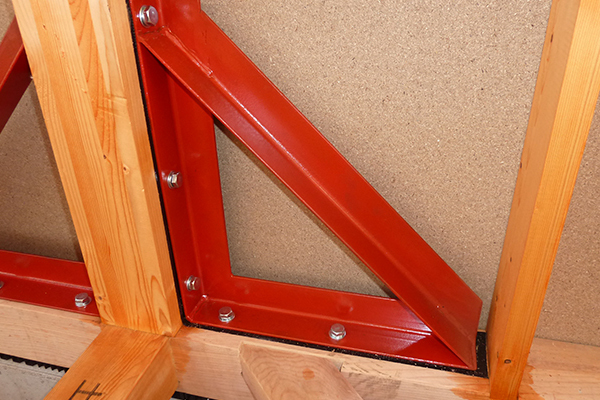 町田市W様邸 耐震鉄骨工事