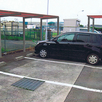 佐野市docomo shop様 パーコラ鉄骨・外構工事のサムネイル