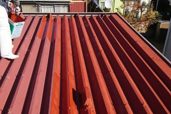 アパート屋根塗装工事