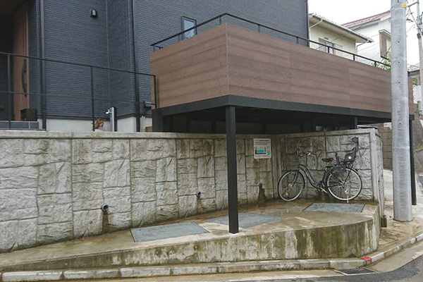 ウッドデッキ新設工事