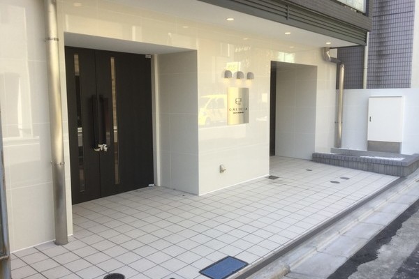 湊２丁目　新築マンションエントランス　外構工事