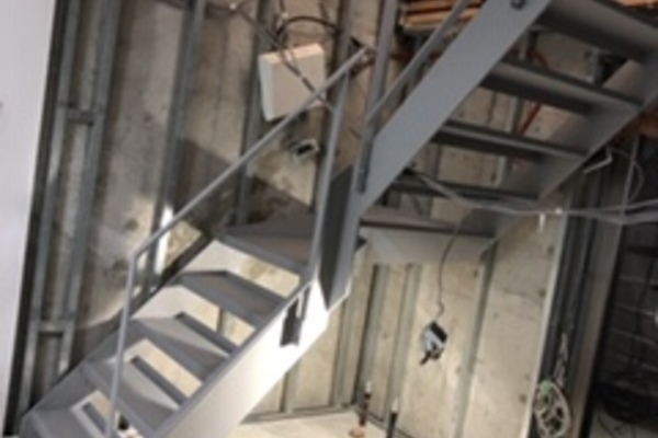 2017年にATOCHICA工事を竣工致しました、I様邸、鉄骨階段増設工事