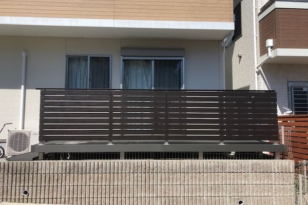 S様邸　ウッドデッキ取付工事が完了致しました！