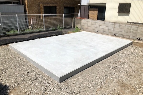 葛飾区　某タクシー会社様の土間CON打設工事が完了致しました！