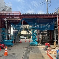 トヨタモビリティ東京　武蔵野関前店様の鉄骨工事が完了致しました！のサムネイル