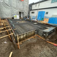 小平市　K様邸新築工事　基礎、鉄骨、屋根の施工が完了致しました！のサムネイル