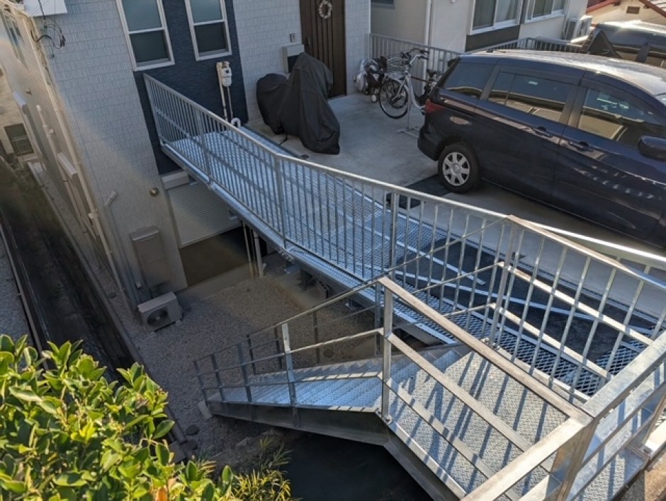 横浜市　N様邸　鉄骨工事のサムネイル