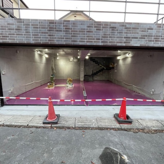 町田市　駐車場ガレージ　改修工事