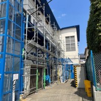 横浜市　青葉区　某工場にて鉄骨補強工事、改修工事のサムネイル