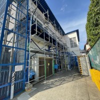 横浜市　青葉区　某工場にて鉄骨補強工事、改修工事のサムネイル