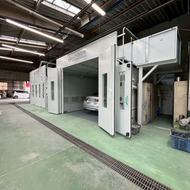 平塚市　某自動車工場塗装ブース解体～新築工事