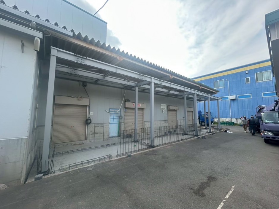 相模原市　某食品工場　鉄骨工事のサムネイル